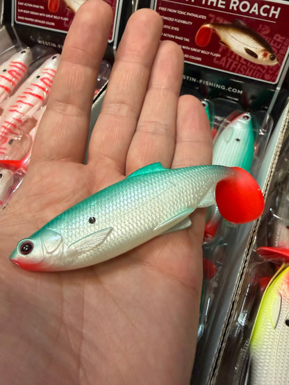 LIMITOWANY ! Guma Westin Ricky The Roach 10cm - Silent Dot EDYCJA DRAPIEŻNIK 1szt