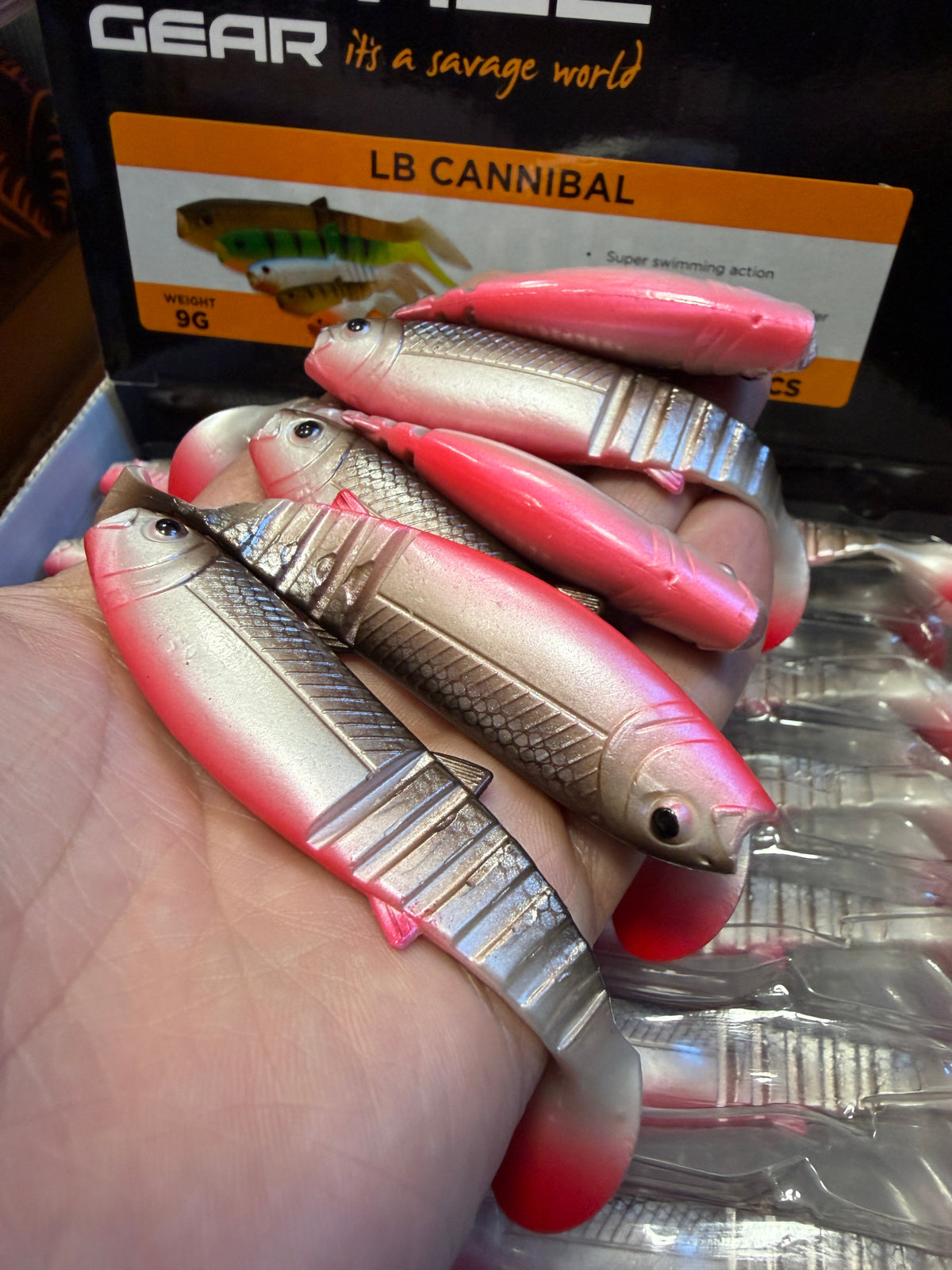 LIMITOWANY ! Savage Gear Cannibal CL Roach GUMA NA SZCZUPAKA 10cm 1szt
