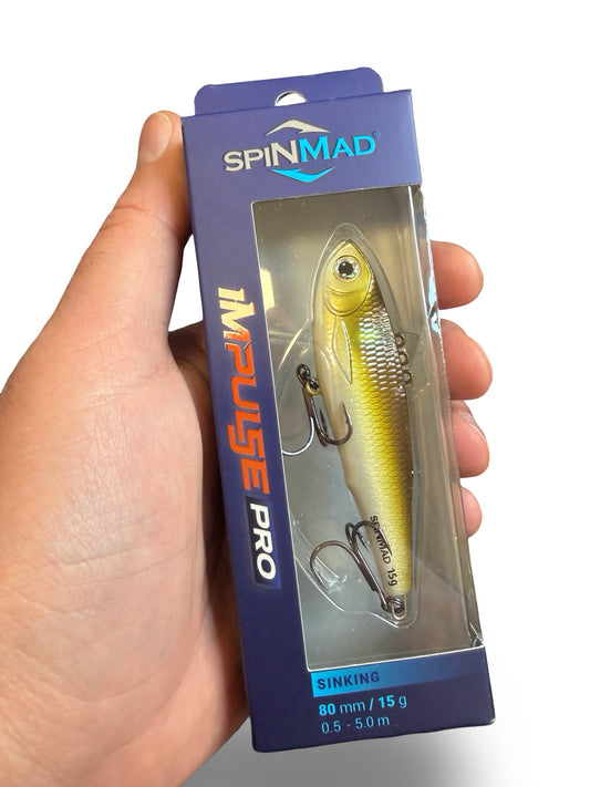 4005 Wobler Wertykalny Cykada SpinMad Impulse PRO 8cm 15g 1szt