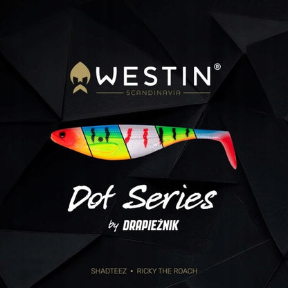 LIMITOWANY ! Guma Westin ShadTeez 16cm - Flame Dot /EDYCJA DRAPIEŻNIK/