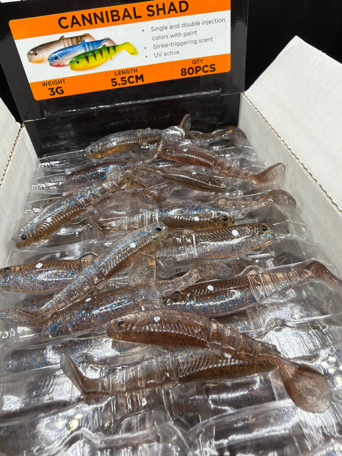 LIMITOWANY ! Guma Savage Gear Cannibal 5,5cm - Shiny Dot /EDYCJA DRAPIEŻNIK/ 1szt