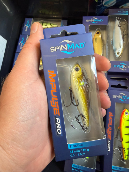 3905 Wobler Wertykalny Cykada SpinMad Impulse PRO 6,5cm 10g 1szt