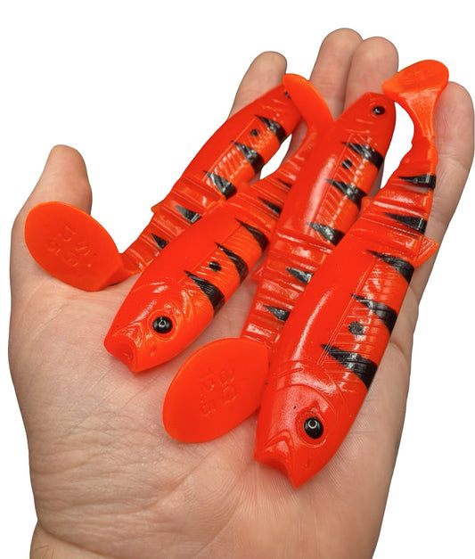 LIMITOWANY ! Guma Savage Gear Cannibal 12.5cm - Flame Dot /EDYCJA DRAPIEŻNIK/ 1szt