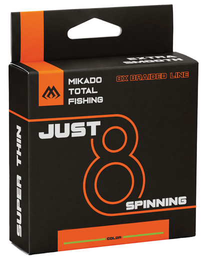 Mikado Plecionka Just 8 Spinning 0.08mm 150m Ciemnozielona