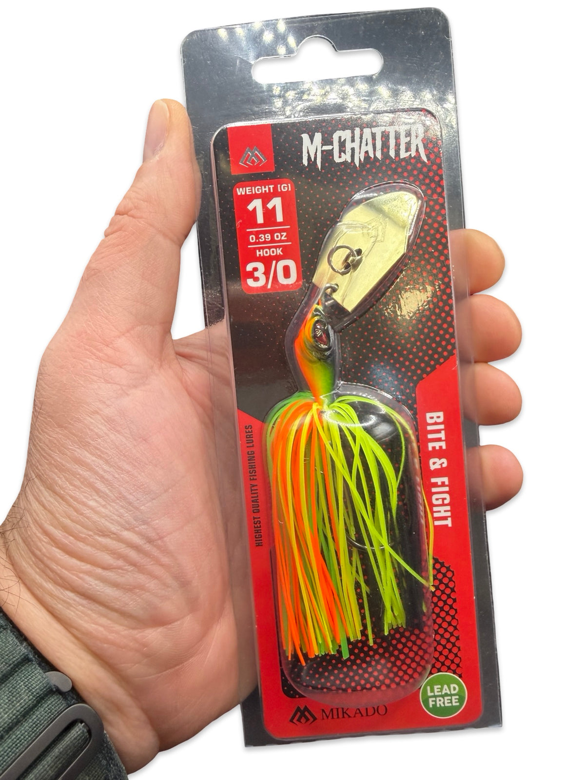 PMCH-11-FT Mikado Przynęta NA SZCZUPAKA M-CHATTER 11g - 3/0 1szt