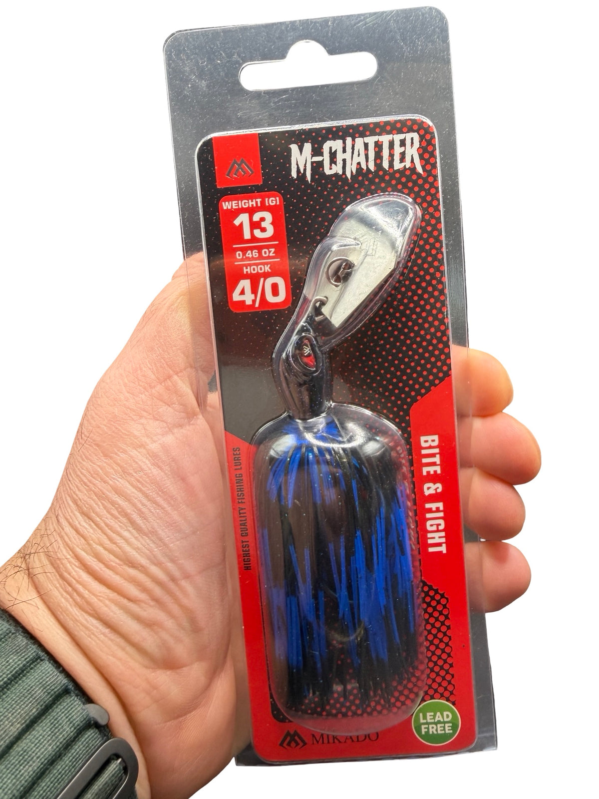 PMCH-13-BB Mikado Przynęta NA SZCZUPAKA M-CHATTER 13g - 4/0 1szt