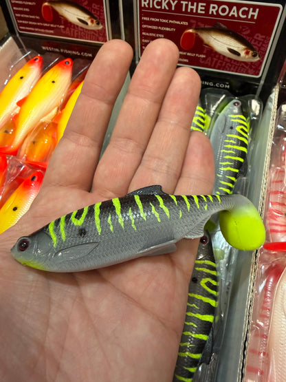 LIMITOWANY ! Guma Westin Ricky The Roach 10cm - Scary Dot EDYCJA DRAPIEŻNIK 1szt