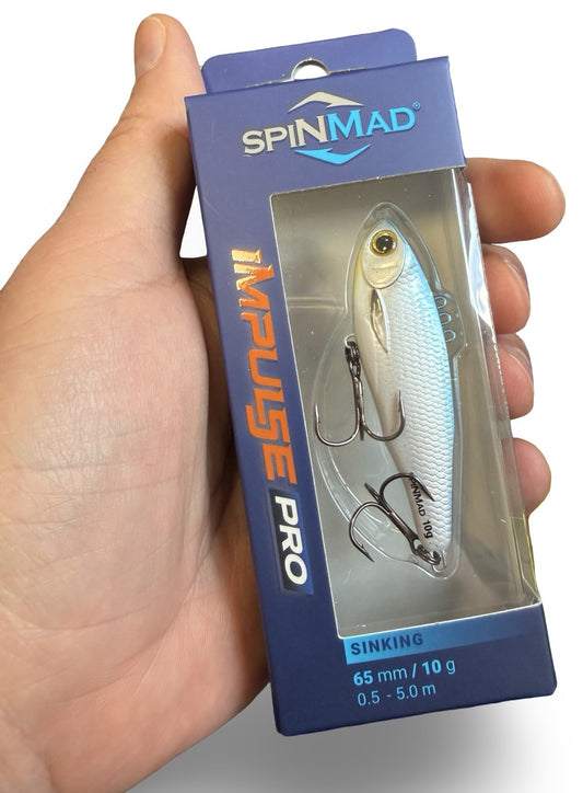 3903 Wobler Wertykalny Cykada SpinMad Impulse PRO 6,5cm 10g 1szt
