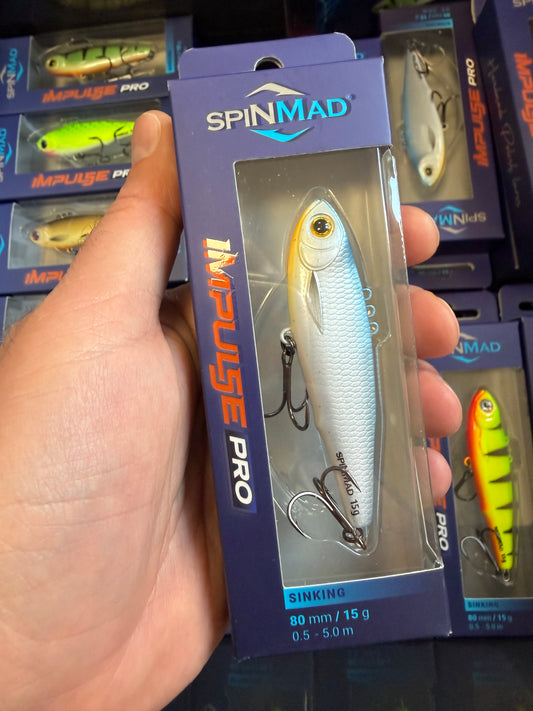 4003 Wobler Wertykalny Cykada SpinMad Impulse PRO 8cm 15g 1szt