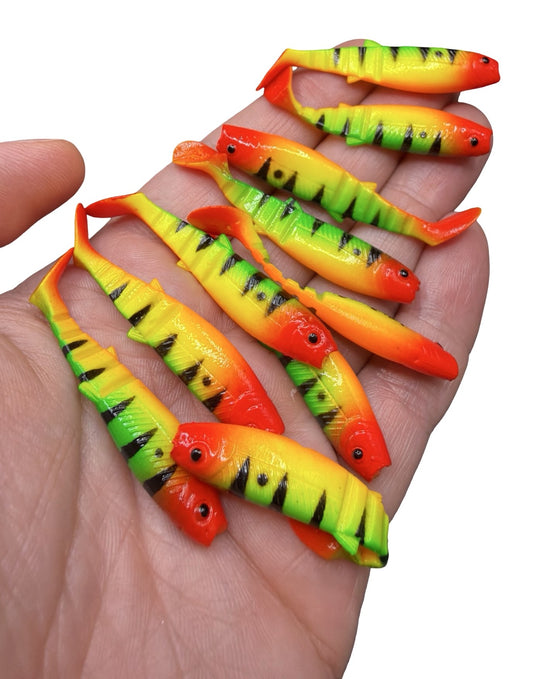 LIMITOWANY ! Guma Savage Gear Cannibal 5,5cm - Fire Dot /EDYCJA DRAPIEŻNIK/ 1szt