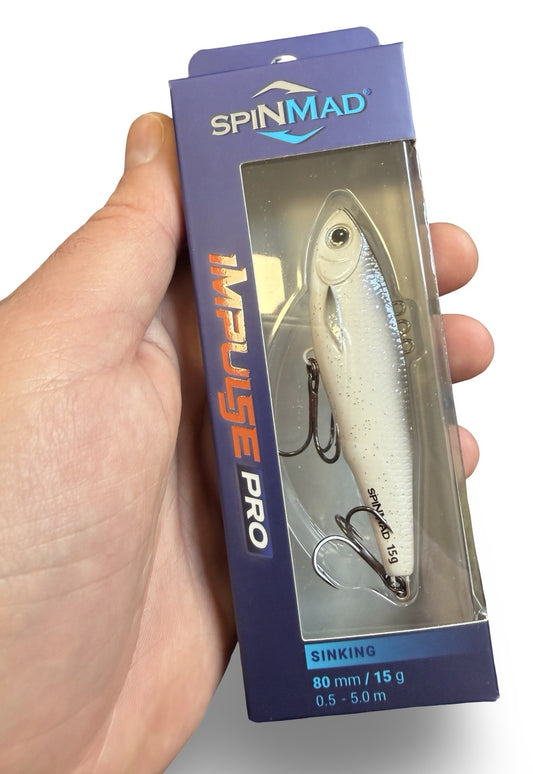 4001 Wobler Wertykalny Cykada SpinMad Impulse PRO 8cm 15g 1szt