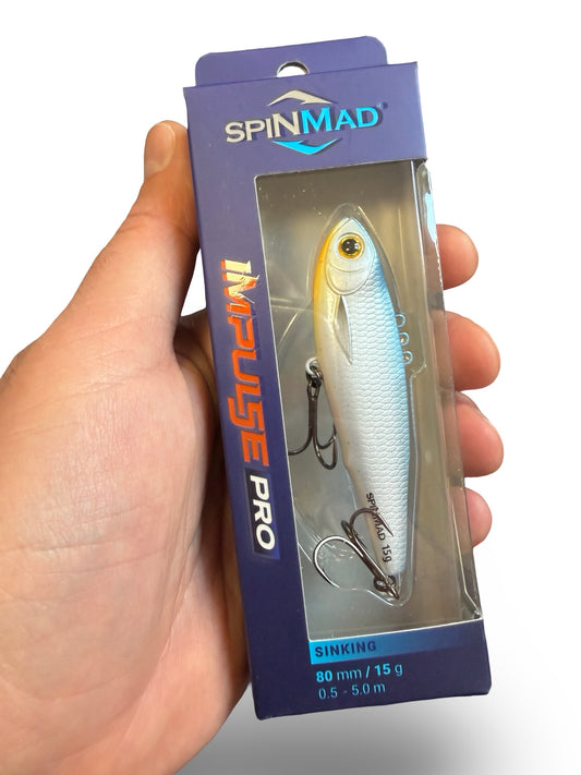 4003 Wobler Wertykalny Cykada SpinMad Impulse PRO 8cm 15g 1szt