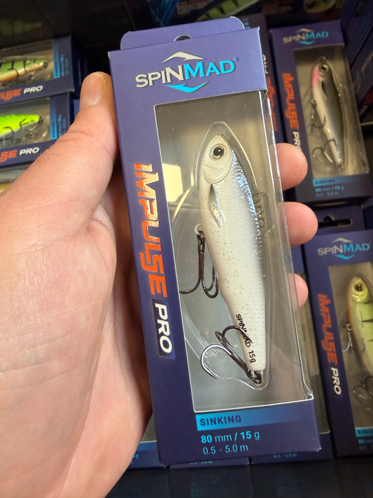 4001 Wobler Wertykalny Cykada SpinMad Impulse PRO 8cm 15g 1szt