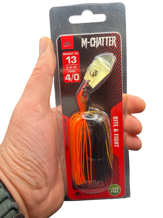 PMCH-13-OP Mikado Przynęta NA SZCZUPAKA M-CHATTER 13g - 4/0 1szt