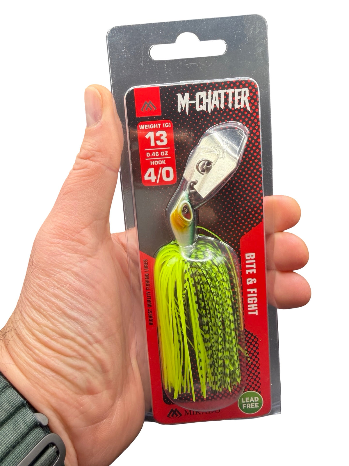 PMCH-13-FL Mikado Przynęta NA SZCZUPAKA M-CHATTER 13g - 4/0 1szt