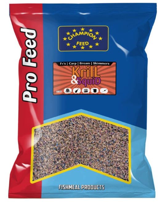 Zanęta Champion Feed F1 Method Feeder Krill&Squid 2kg