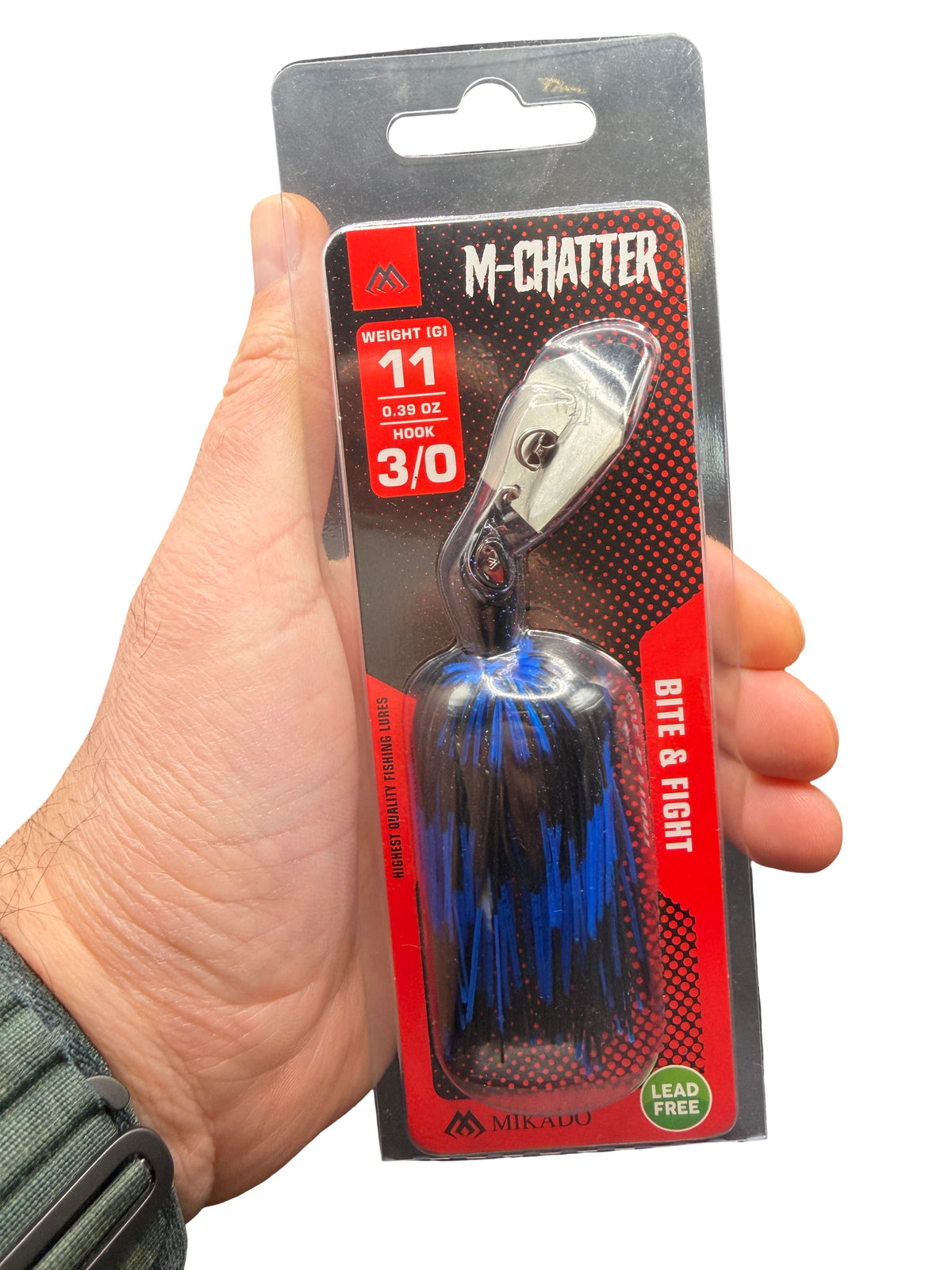 PMCH-11-BB Mikado Przynęta NA SZCZUPAKA M-CHATTER 11g - 3/0 1szt