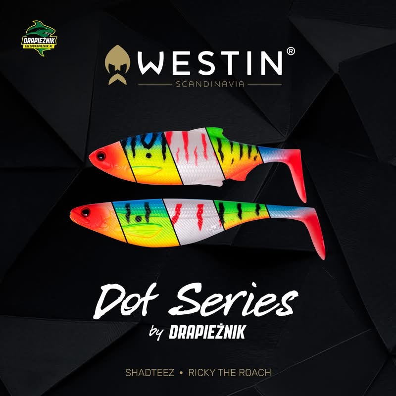 LIMITOWANY ! Guma Westin Ricky The Roach 14cm - Dumb Dot EDYCJA DRAPIEŻNIK 1szt