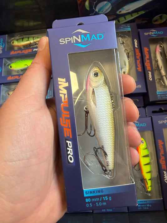 4002 Wobler Wertykalny Cykada SpinMad Impulse PRO 8cm 15g 1szt