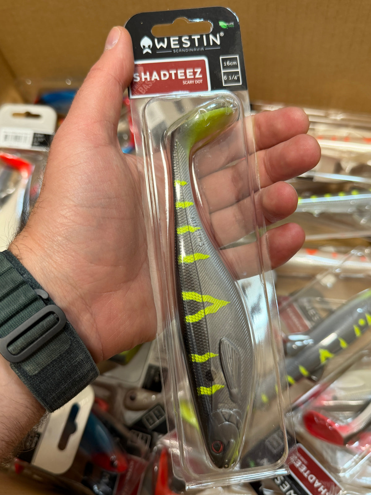 LIMITOWANY ! Guma Westin ShadTeez 16cm - Scary Dot /EDYCJA DRAPIEŻNIK/