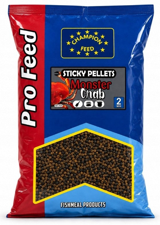 Pellet Sticky Champion Feed Method Feeder Monster Crab 2mm 650g