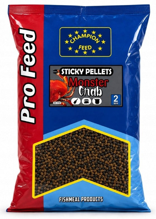 Pellet Sticky Champion Feed Method Feeder Monster Crab 2mm 650g