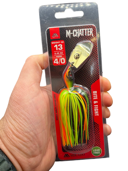 PMCH-13-FT Mikado Przynęta NA SZCZUPAKA M-CHATTER 13g - 4/0 1szt