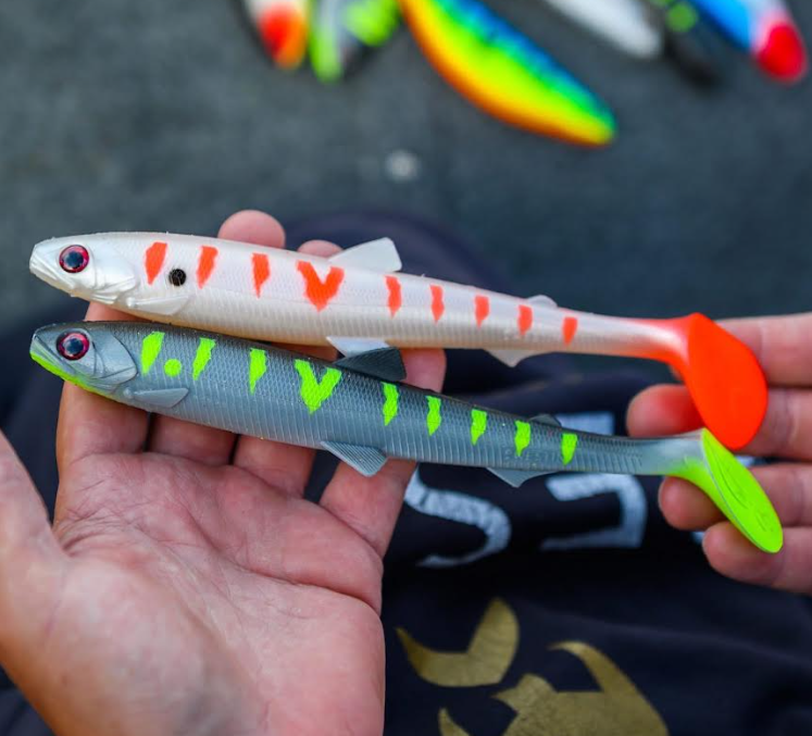 LIMITOWANY ! Guma Westin BullTeez Shadtail 18cm - Ghost Dot /EDYCJA DRAPIEŻNIK/