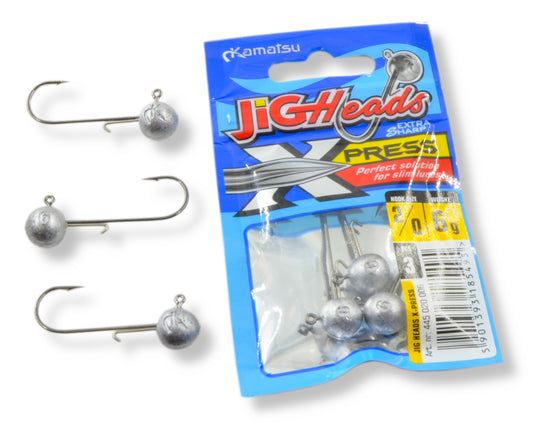 Główka jigowa Kamatsu X-Press [2/0 - 6g] - 3sztuki