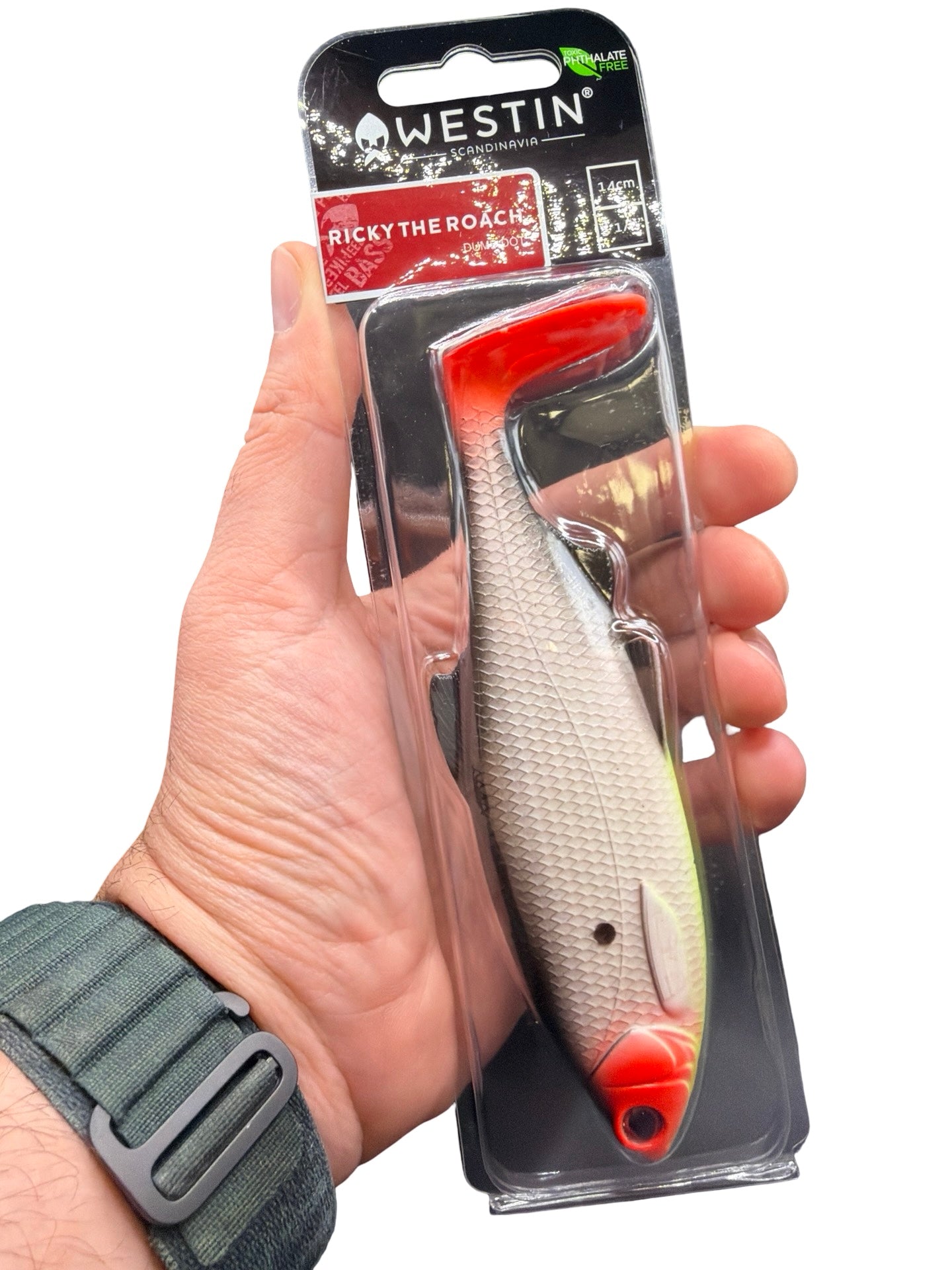 LIMITOWANY ! Guma Westin Ricky The Roach 14cm - Dumb Dot EDYCJA DRAPIEŻNIK 1szt