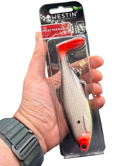 LIMITOWANY ! Guma Westin Ricky The Roach 14cm - Dumb Dot EDYCJA DRAPIEŻNIK 1szt